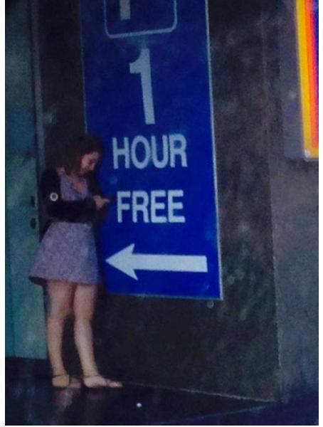 Unfortunate place to stand
