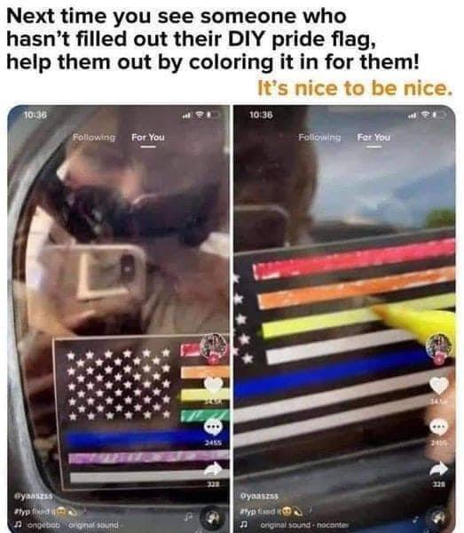 Helping others out