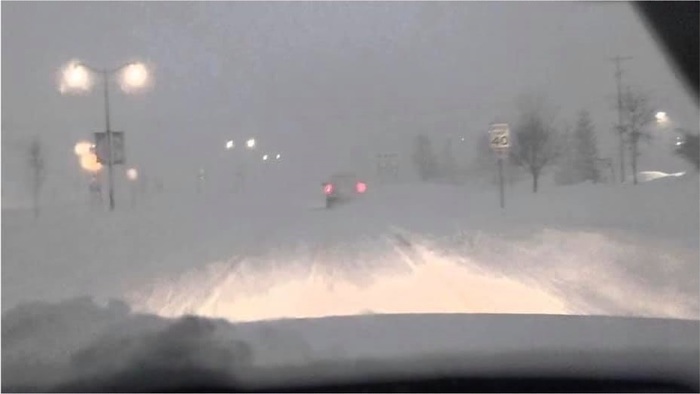 In Minnesota, we like to play a game called "am I on the road?"
