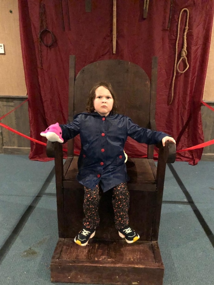 My daughter is at the Ivan the Terrible torture museum. I consider this a masterpiece.