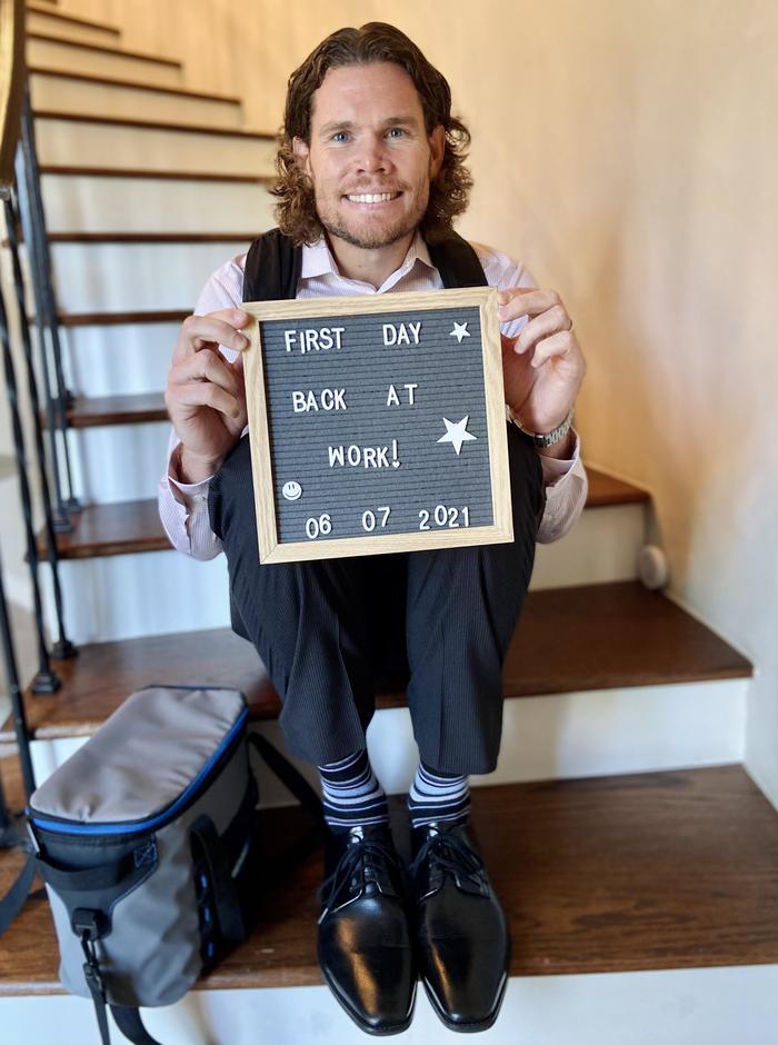 Today is a big day for my husband!