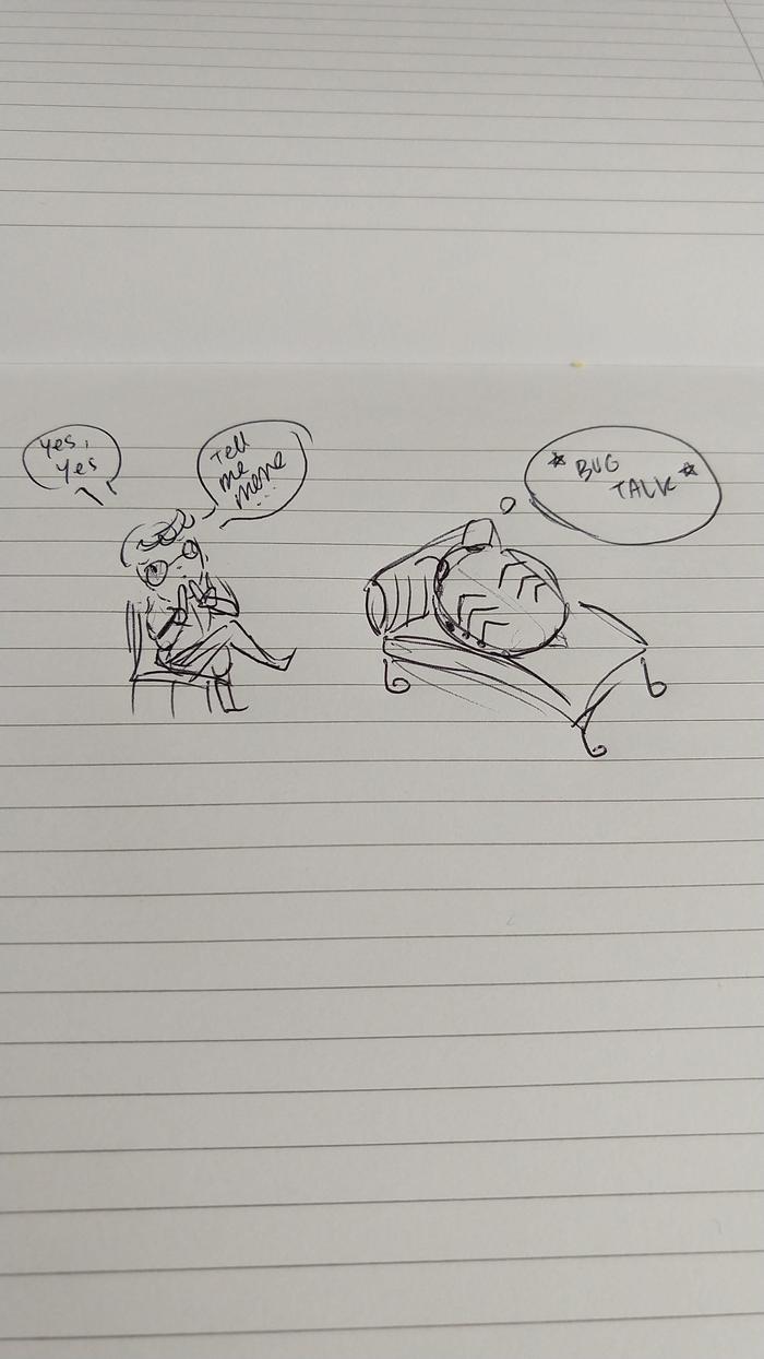 My boyfriend is a programmer, this is what I imagine when he tells me he is fixing a bug