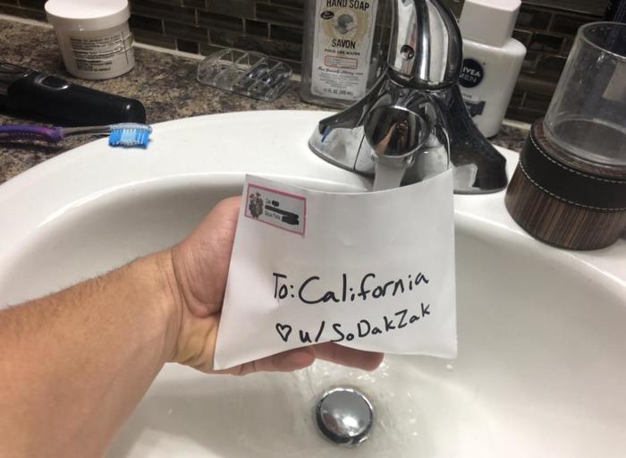 I want to support my brothers and sisters in California; with love from South Dakota!