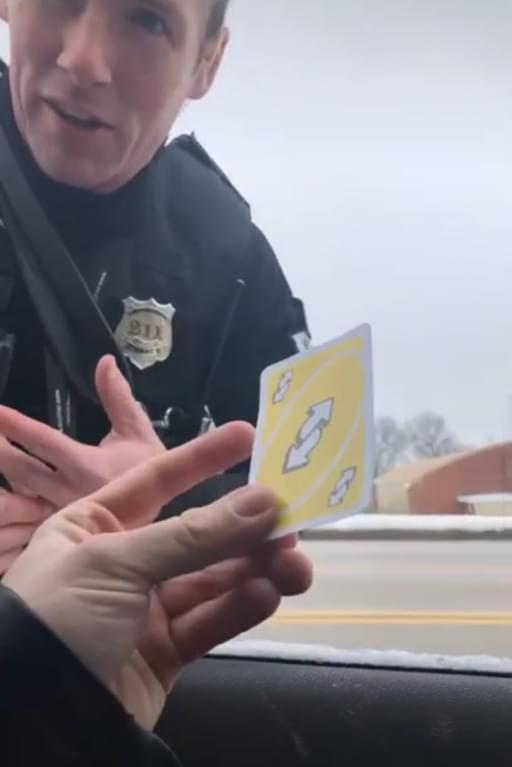 Not today, officer!