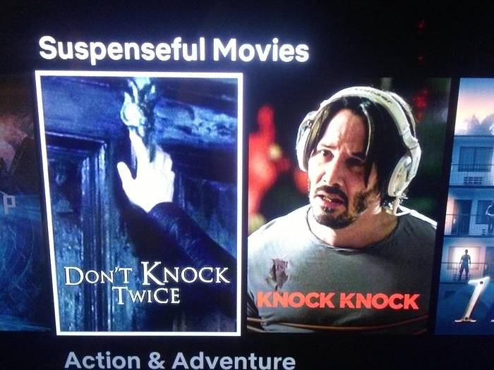 Keanu doesn't take orders from you