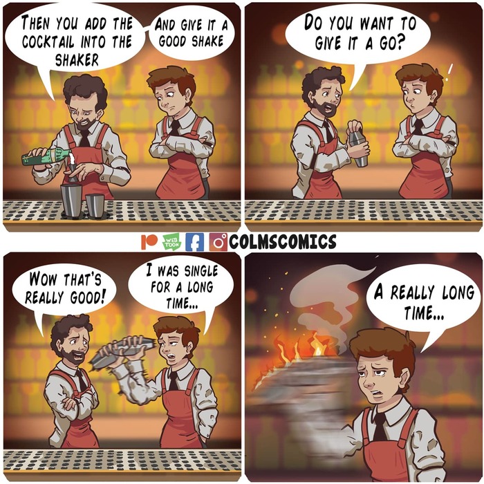 [OC] Master-bartender