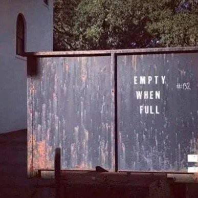 I found Schrodinger's dumpster