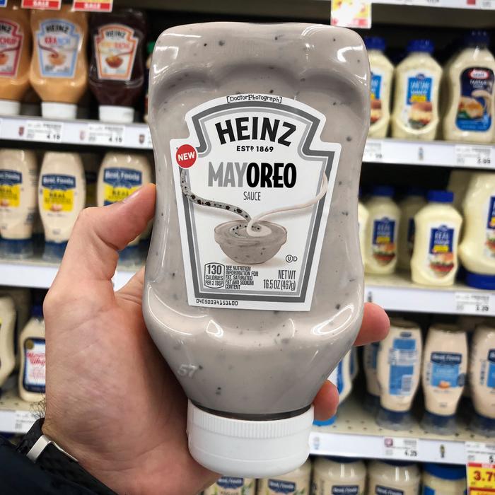 Another interesting combo from the great minds at Heinz