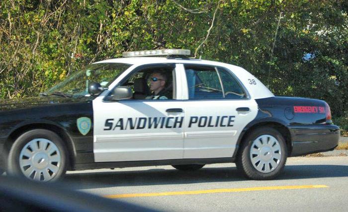 There’s a town in Massachusetts called Sandwich and their cop cars read “Sandwich Police”