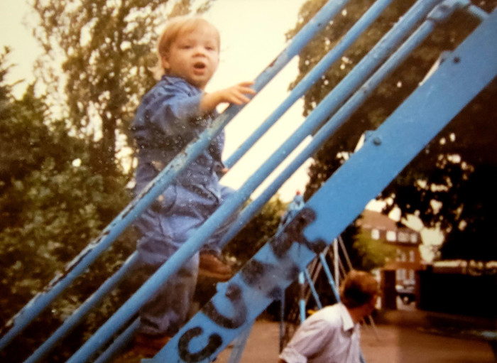 My mum's favorite photo of me, according to her.
