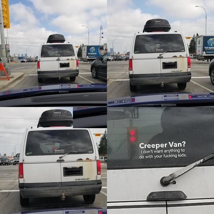 He must spend a lot of time around playgrounds... (OC)