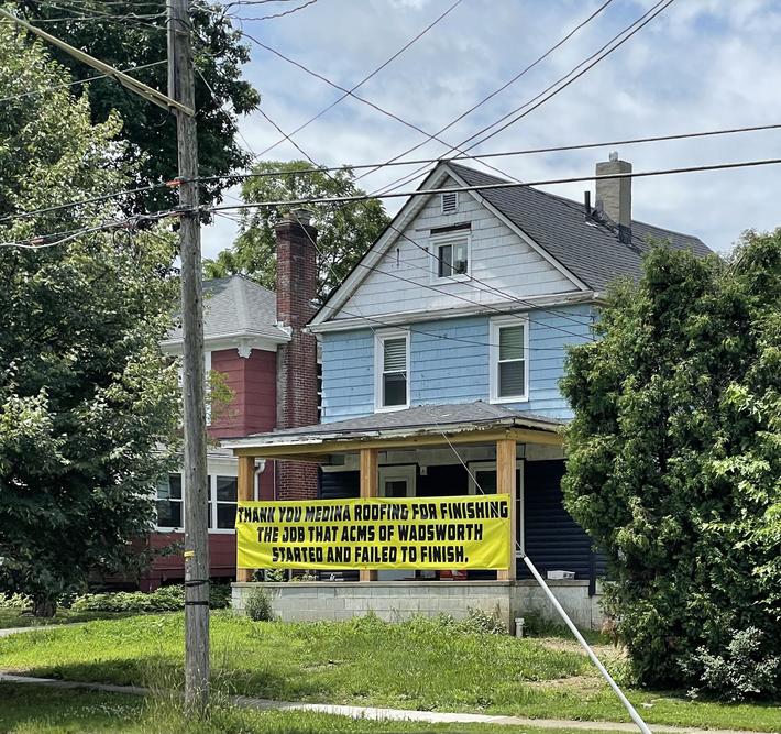 How some neighbors are dealing with roofing contractors