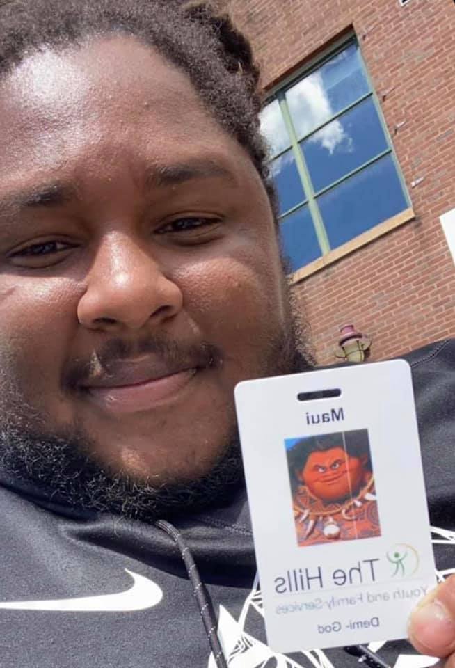 Apparently, this is who my job thought I looked like, so they decided to put it on my new work badge.
