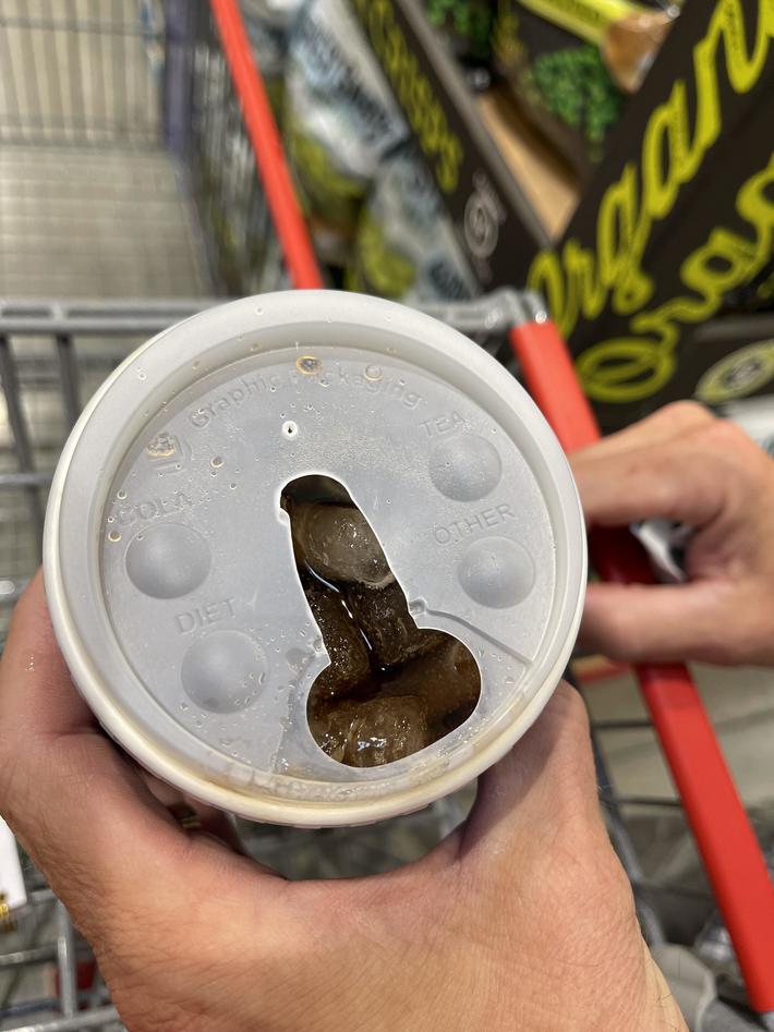 So Costco got rid of their straws in favor of tabs…