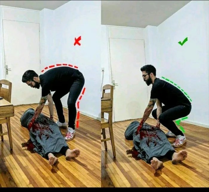 Take care of your back ✔️