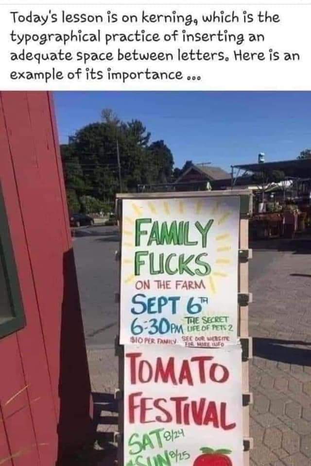 It took me a while to figure what the word was. Lol