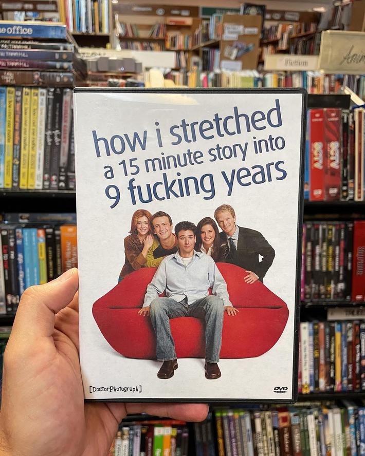 Kids I’d love to tell you the story, but CBS wants me to tell you about all the other women I slept with first.