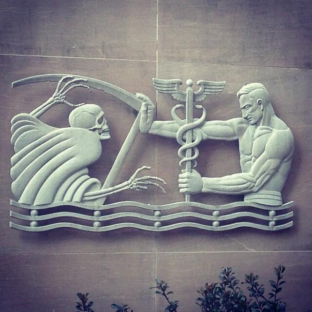 This is one cocky hospital.
