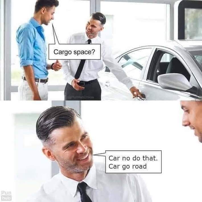 Car no fun