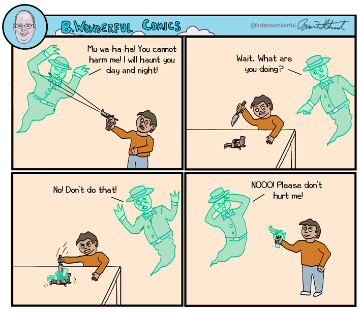 How to Deal with Ghosts [OC]
