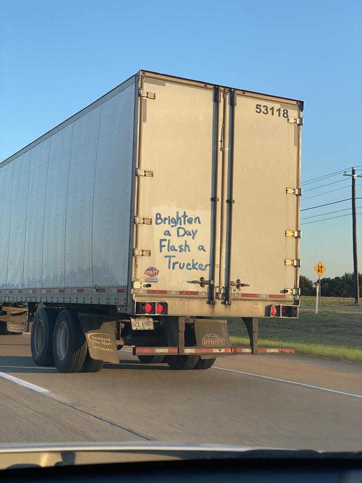 Saw this yesterday. He did not enjoy what I showed him.