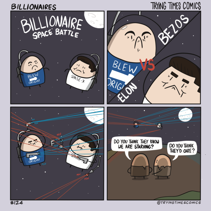 *Laughs in space money* (oc)