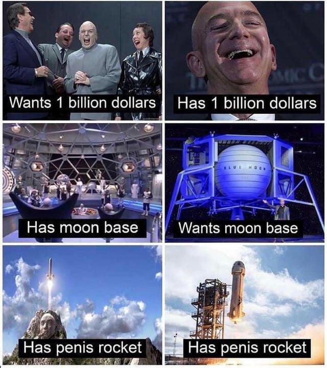 Is Jeff Bezos dr Evil or is dr Evil Jeff?