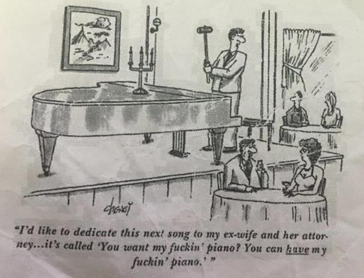 20+ year old newspaper comic clipping that I still find funny.