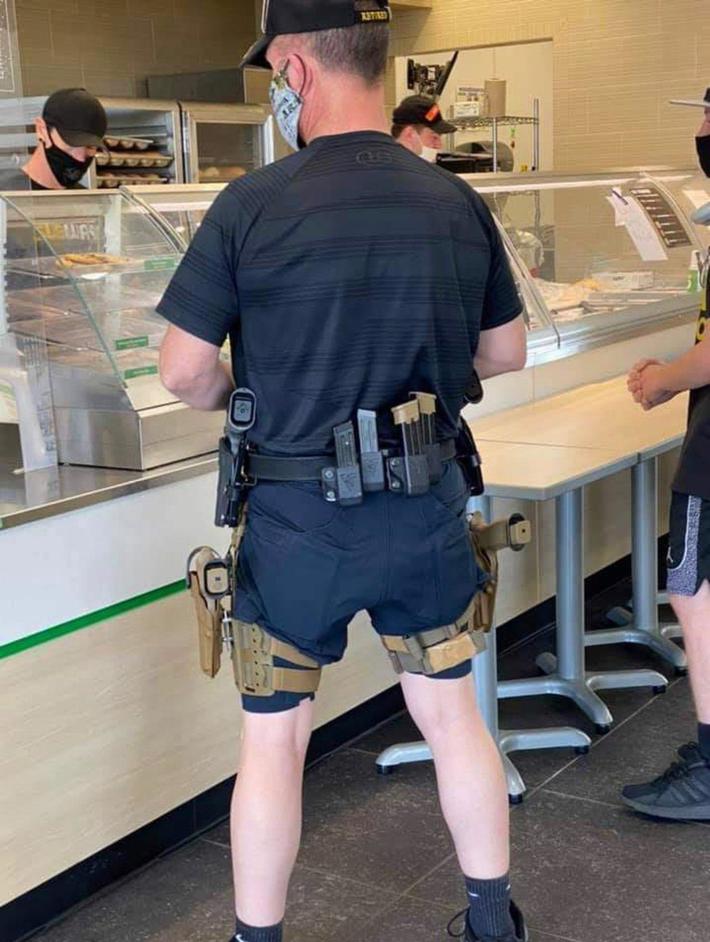 Just another day in big country.