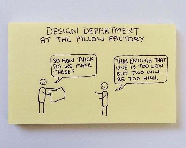 How they make pillows...
