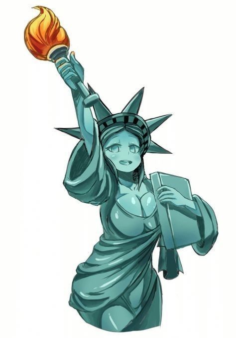 If Japanese made statue of liberty.