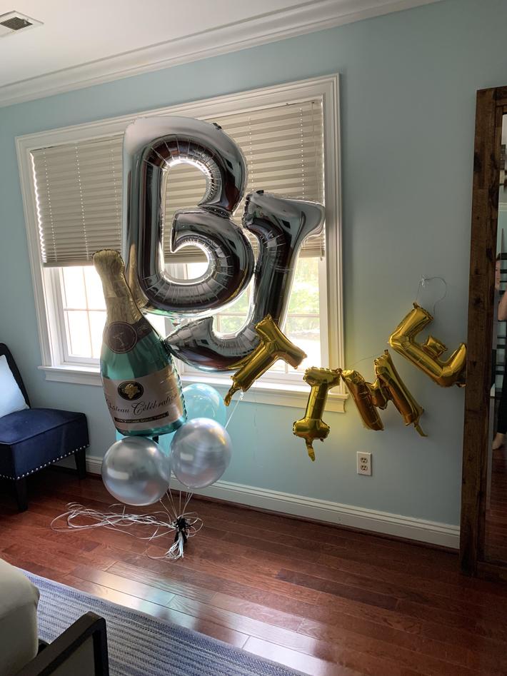 Husband got a promotion
