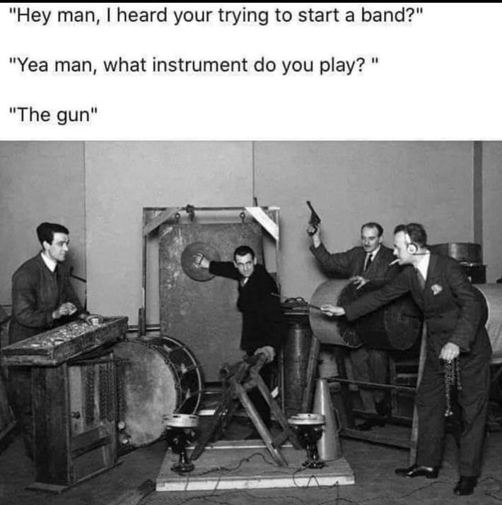 "Bands these days would never have made it back in my day"
