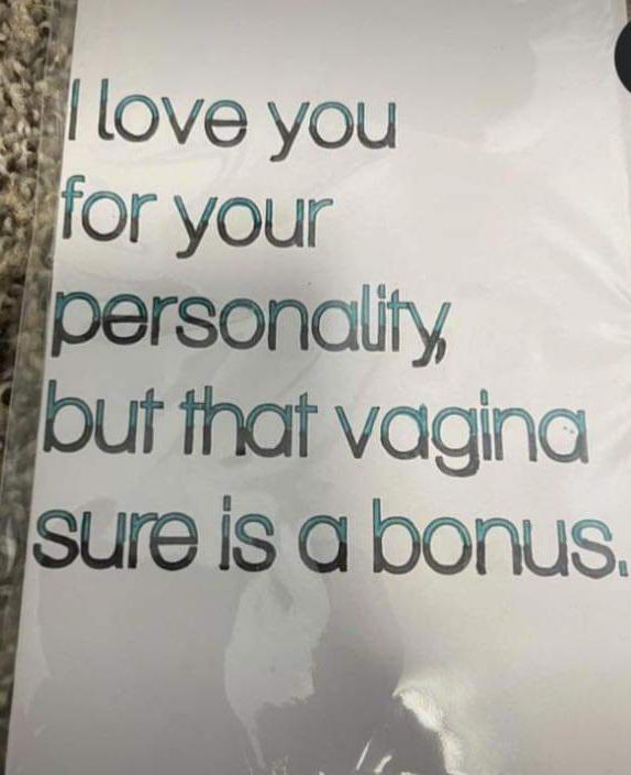 Good sign, good message.