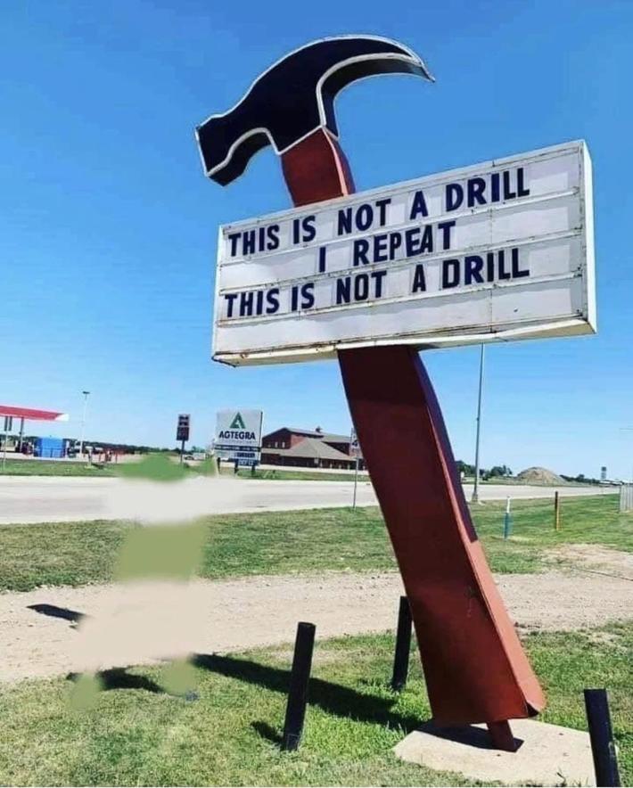 Sure… not a drill 🤣😂