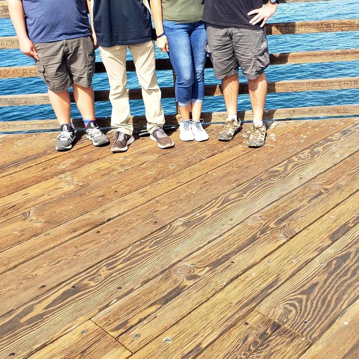 Asked a passerby for a family photo. Nailed it!