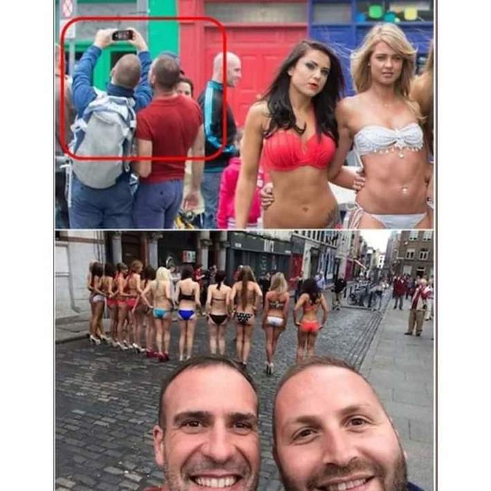 A perfect selfie.