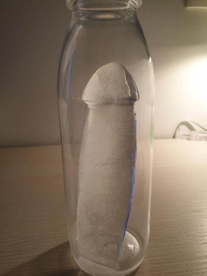 Forgot to take my water bottle out of the freezer and this happened