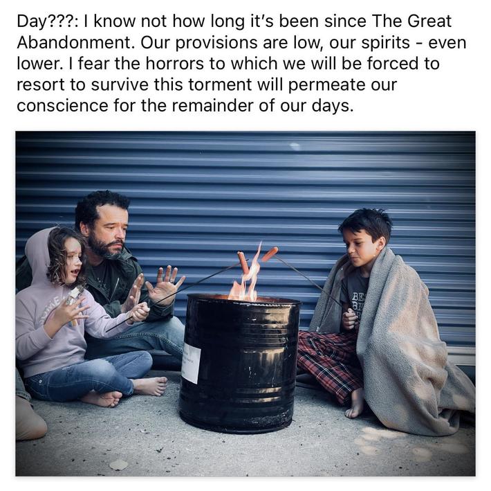 My wife has been out of town for two days, so I sent her this: