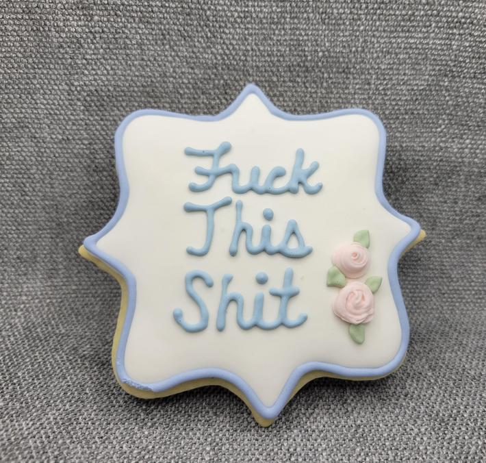 My girlfriend has been making cookies while recovering from surgery. I think the lack of mobility is getting to her.
