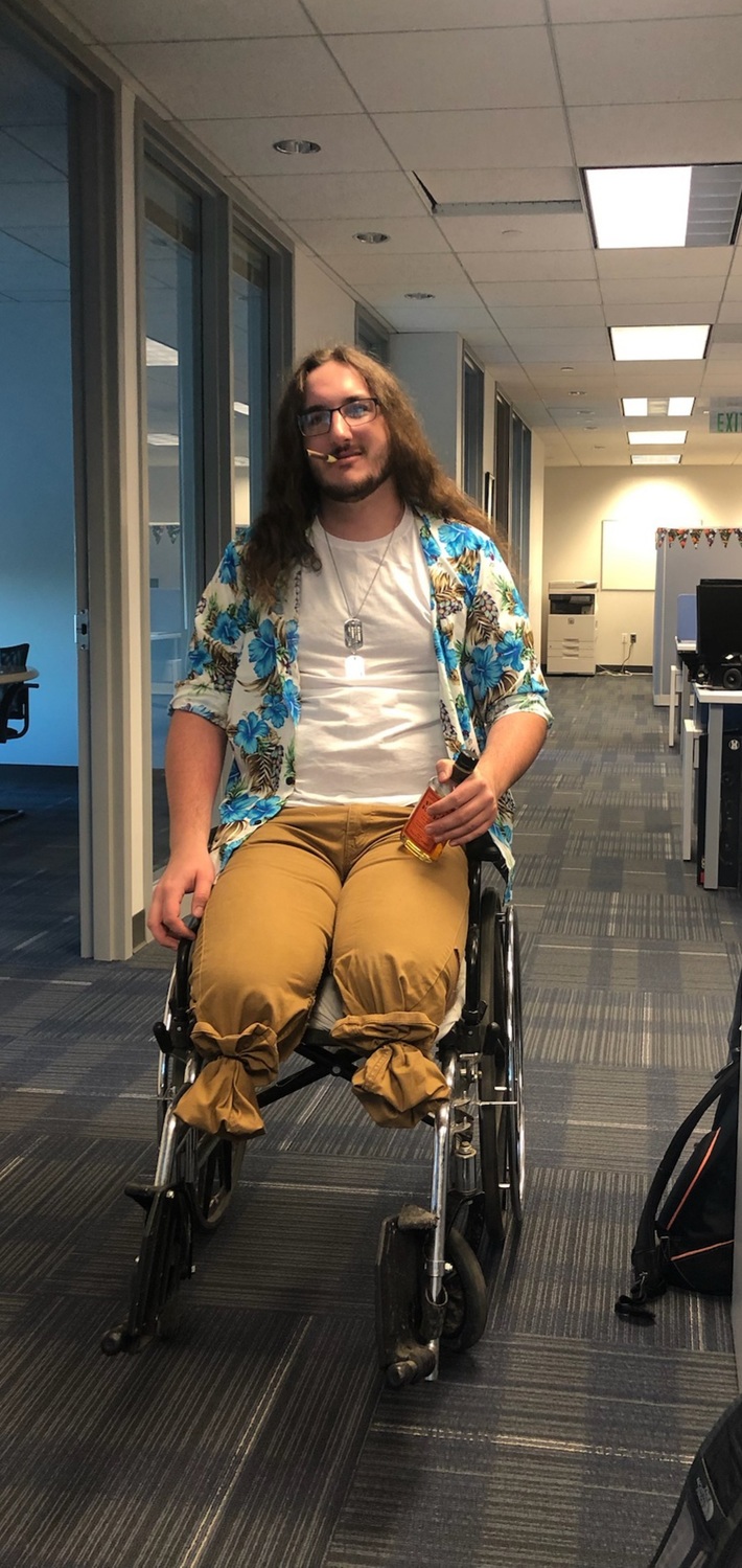 I'm here to try out my sea legs