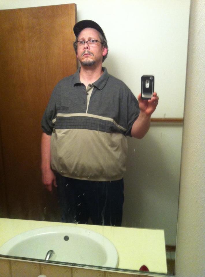 10 yrs ago went to a party dressed as myself 10 yrs in the future. Nobody realized it was a costume &amp; they avoided me all night. Folks kept trying to rescue my wife from me. Joined some smokers on front lawn, the party’s host saw me out there, came out to apologize for the noise.