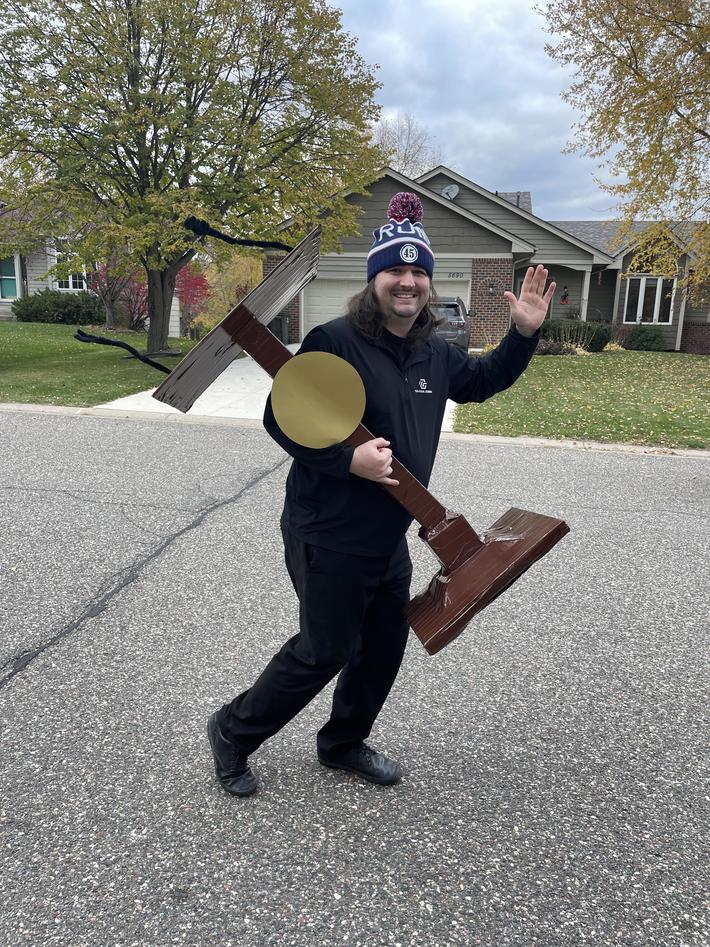 My Halloween costume.