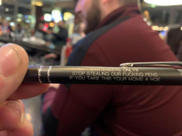 Tired of your pens disappearing?