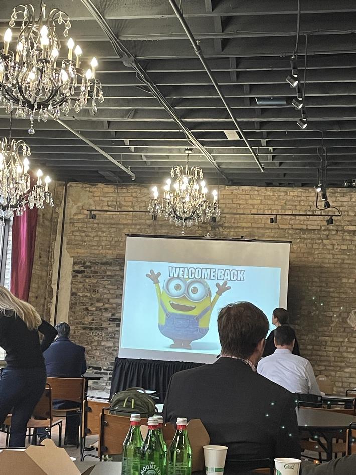 My work had their first in person event and it already makes me miss working from home
