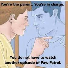 The life of having kids...