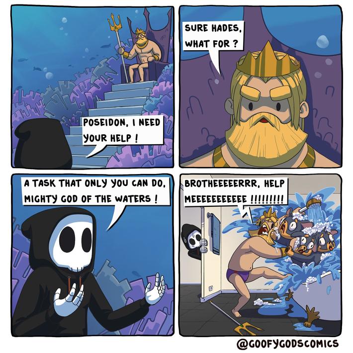 Three-headed Kraken [OC]