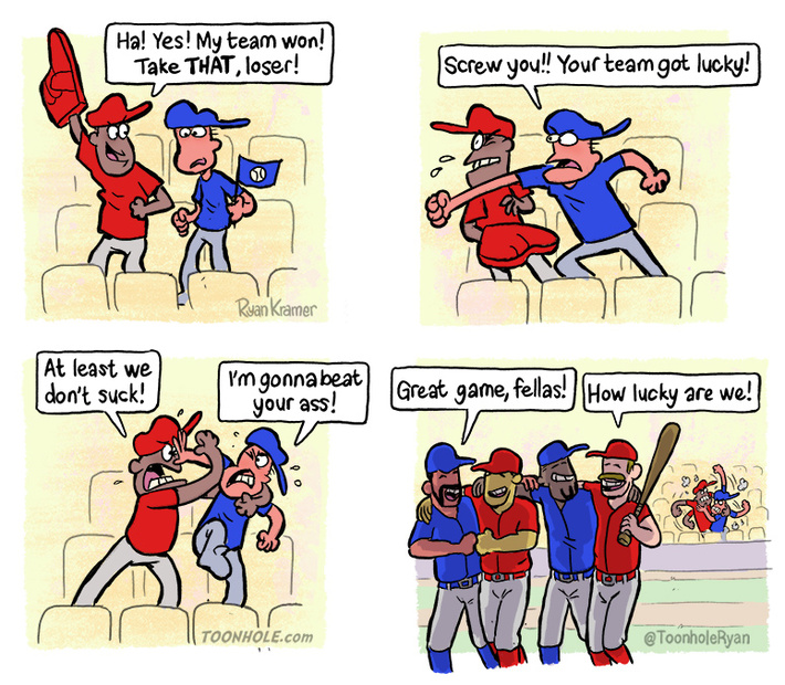 Sports fans