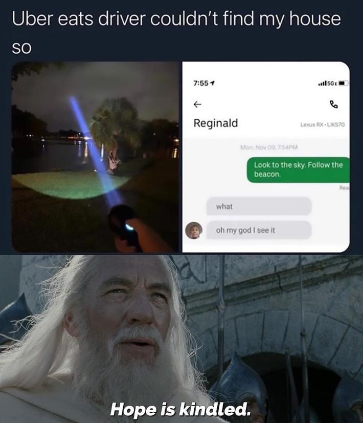 The beacon is lit!