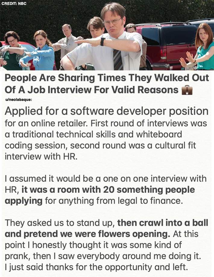 Would you have left also?
